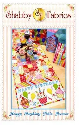 Happy Birthday Table Runner