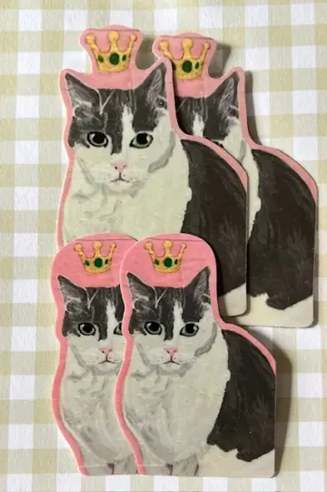 Kitty King Stickers