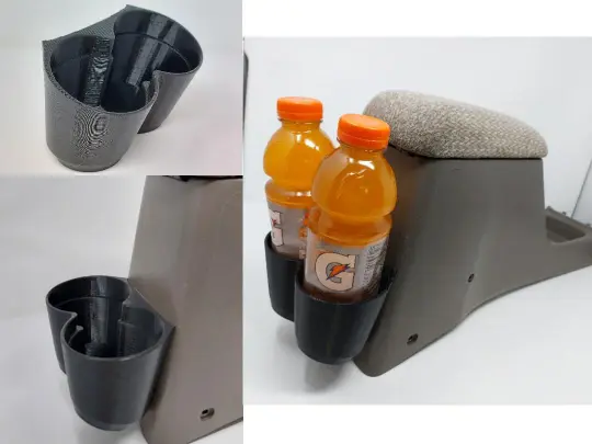 96-00 Honda Civic EK Arm Rest Dual Cup Holder