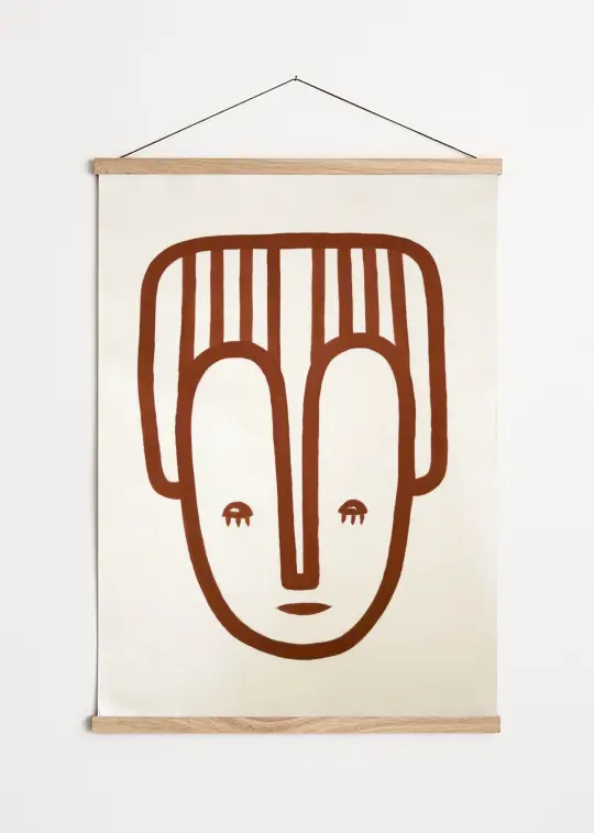 Peinture MASQUE Tomette / CANVAS