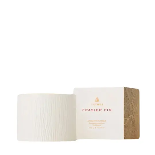 Thymes Frasier Fir Ceramic Petite Candle 6 oz