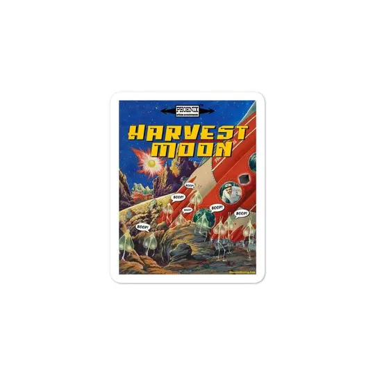 Harvest Moon 2 Vinyl Bubble-Free Stickers | Available in 3 Sizes