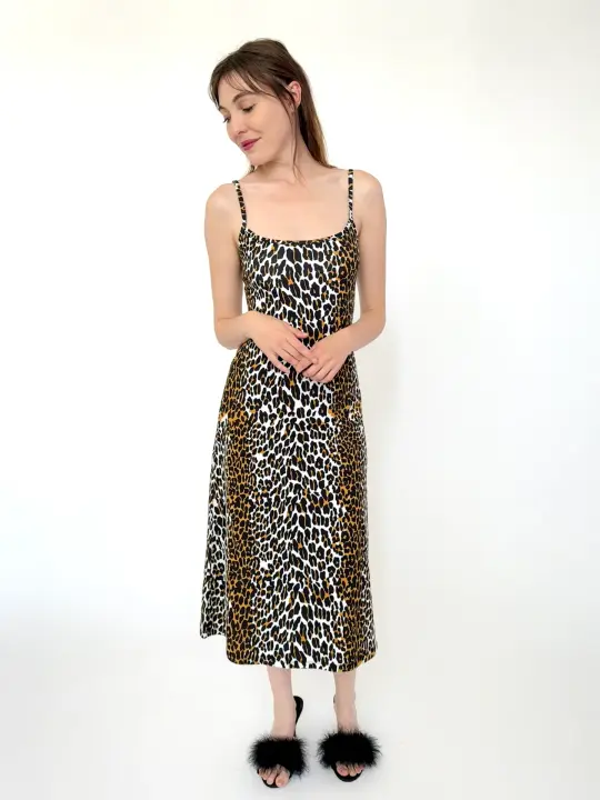 Spaghetti Slip Dress Wildcat