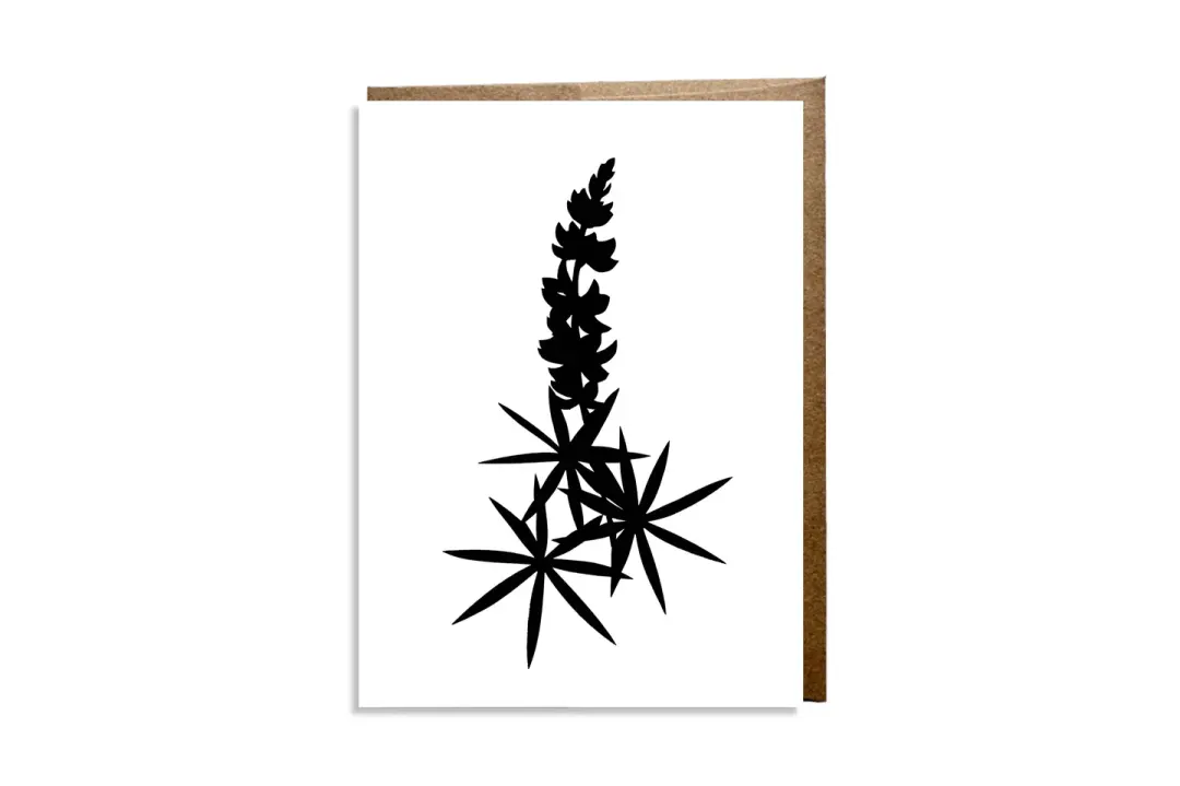 "Lupine" Card