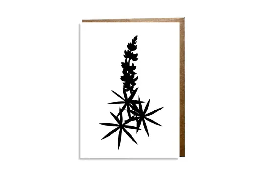 "Lupine" Card