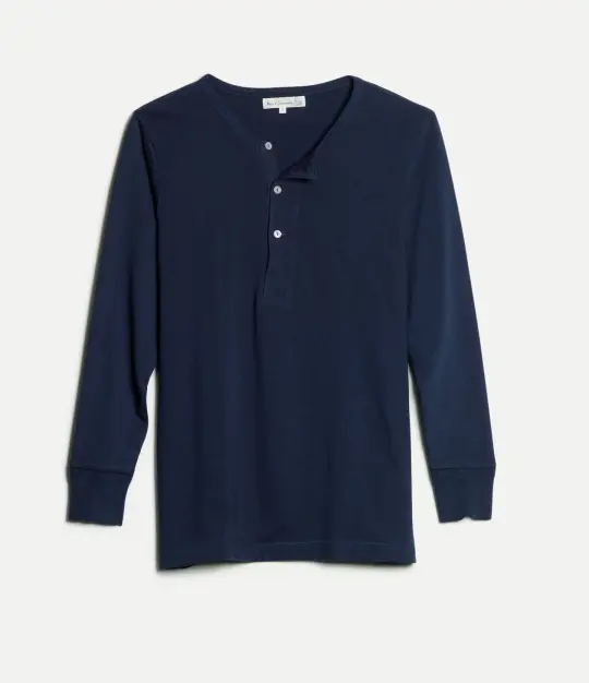 2M06 Mid-Century Machine Refined Fit Long Sleeve Henley