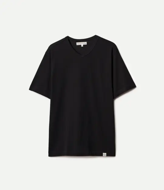 Soft Pima Cotton V-Neck T-Shirt