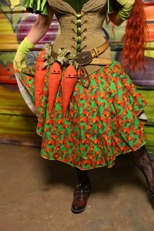 Mini Crescent in Rooster Green - The Hoedown Throwdown Collection