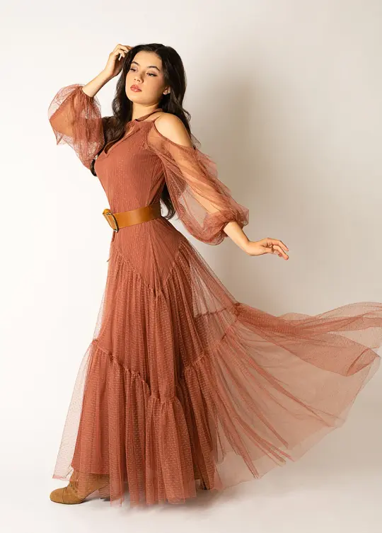Malani Dress in Rosette