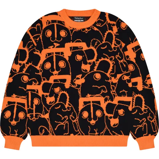 Black Chainsaw Devil Sweater [EARLY ACCESS]