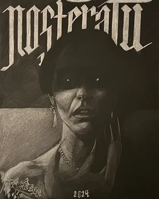 “The undead plague carrier… the vampyr…” NOSFERATU Art Print