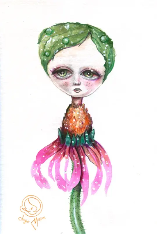 Botanicuties Specimen no. 13- Framed original artwork