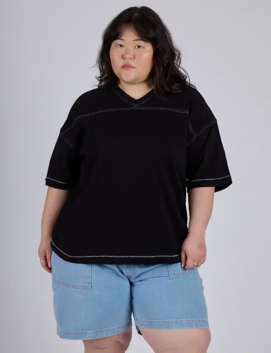 Burly Jersey - Basic Black