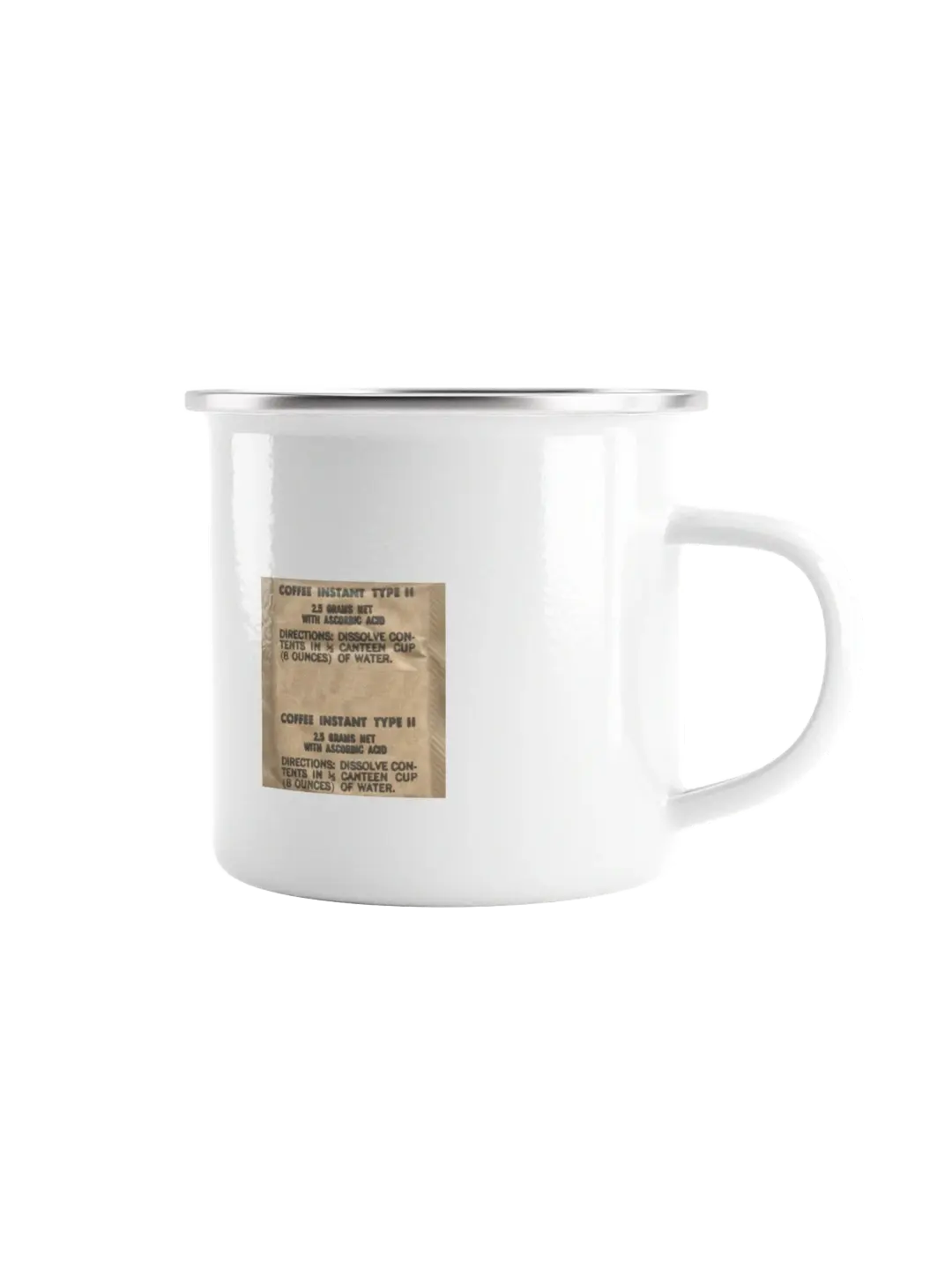 coffee instant type 2 camping mug