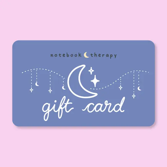 Notebook Therapy Gift Card