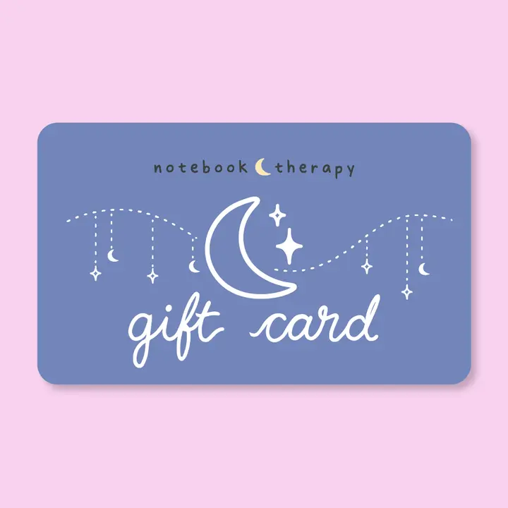 Notebook Therapy Gift Card