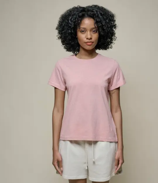 Cotton-Hemp Women's T-Shirt, All Plant-Based