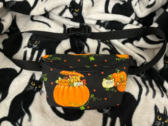 Pumpkin Cat Fanny Pack