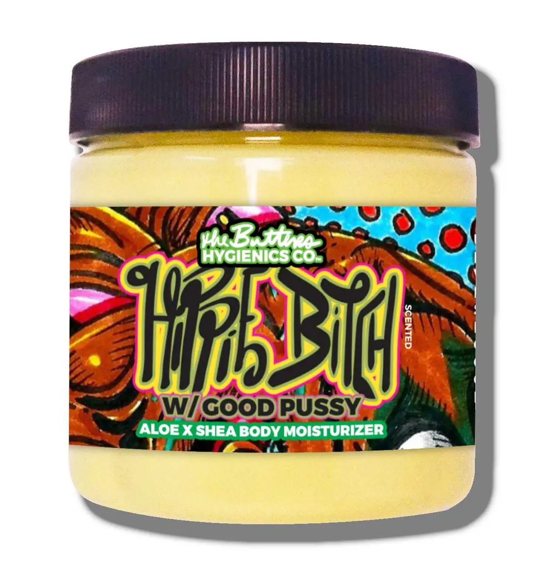 Hippie Bitch w/ Good Pussy | Body Moisturizer Aloe X Shea *BESTSELLER* BYGKYD X The Butters