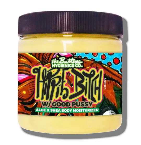 Hippie Bitch w/ Good Pussy | Body Moisturizer Aloe X Shea *BESTSELLER* BYGKYD X The Butters