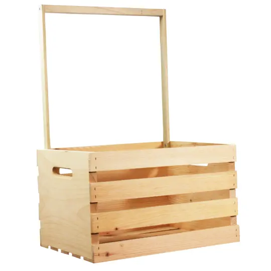3 Stories Trading Company Baby Shower Gift Crate Wardrobe, Storage Crate and Clothes Hanging Rod
