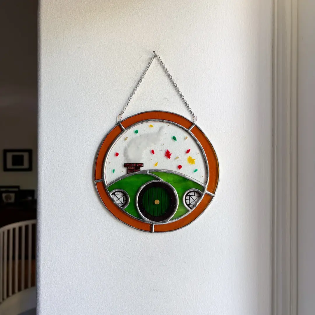 Halfling Home in Autumn Panel