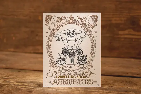 Technology - Limited Edition Letterpress Print (8.5 x 11")