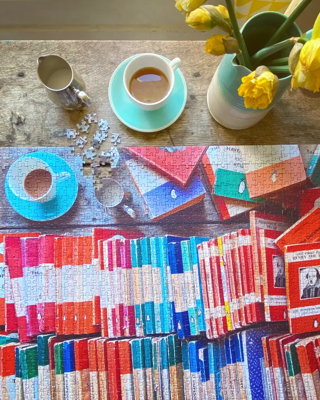 'Tea and Shakespeare' 1000 Piece Jigsaw Puzzle