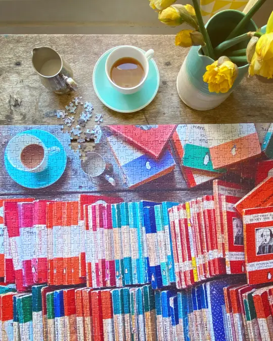 'Tea and Shakespeare' 1000 Piece Jigsaw Puzzle