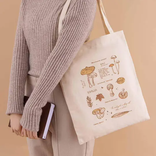 Tsuki ‘Vintage Kinoko’ Tote Bag ☾