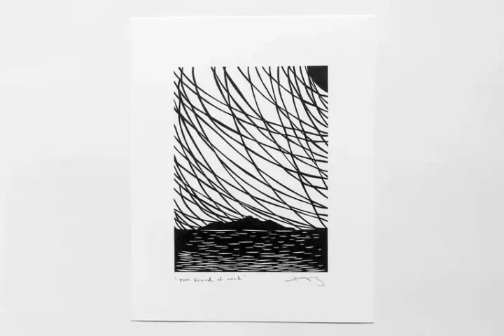 "The Sound Of Wind" 8x10" print
