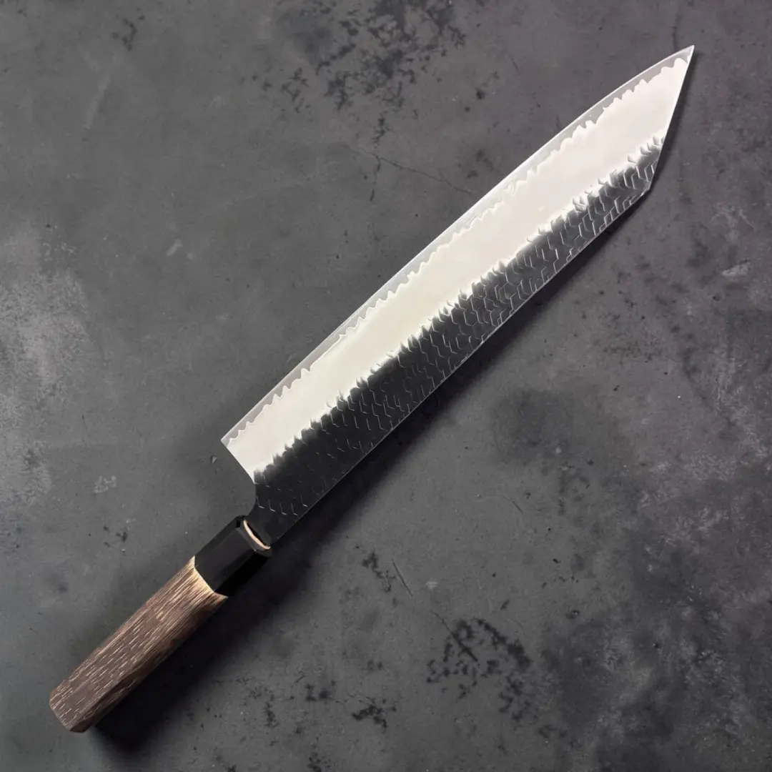 Nigara Hamono SG2 Kurouchi Tsuchime Kiritsuke 270mm