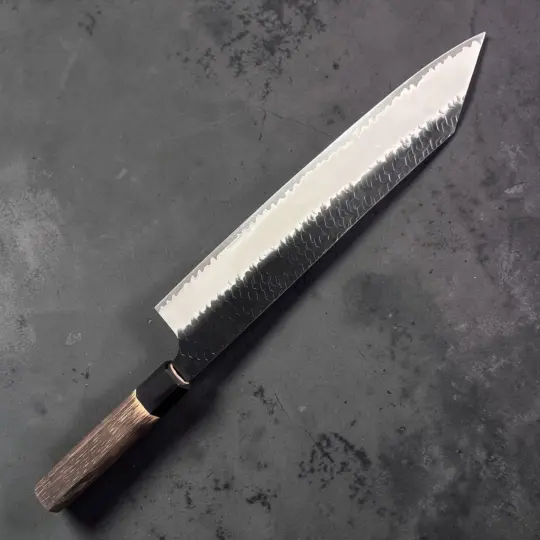 Nigara Hamono SG2 Kurouchi Tsuchime Kiritsuke 270mm