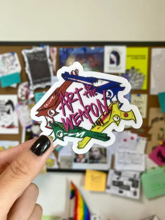 KILLJOYS transparent vinyl sticker