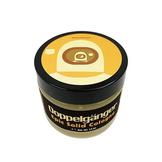 Doppelgänger Gold Label Solid Cologne | Contains Prickly Pear Oil