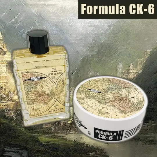 AGHARTA Artisan Shaving Soap & Aftershave Bundle | Ultra Premium CK-6 Formula