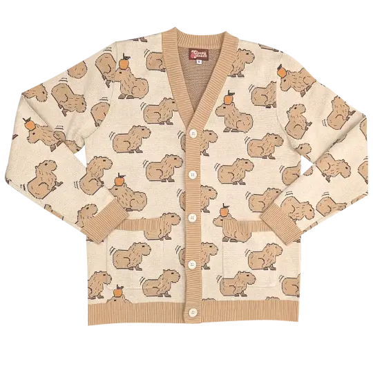 Capybara Cardigan