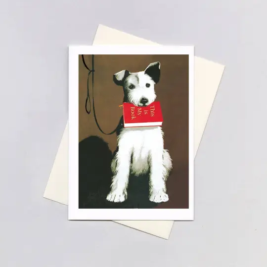 There’s No Friend Quite like a Book Greeting Card