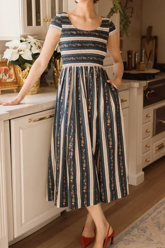 Marlow Dress in Sugar Plum Fairy