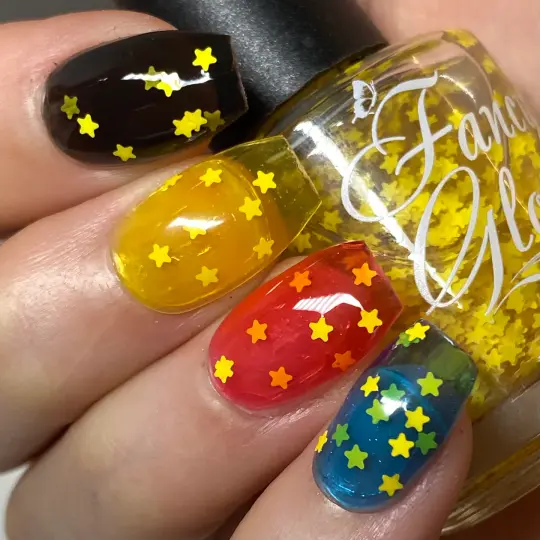 Yellow Stars Topper