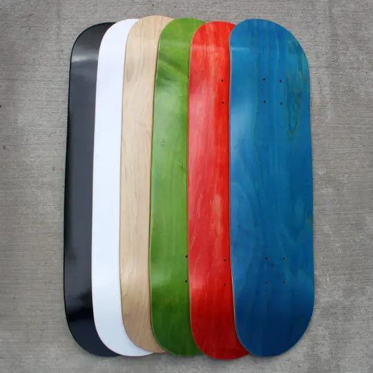 BLANK CANADIAN MAPLE SKATEBOARD DECK