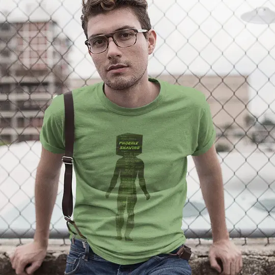 Phoenix Shaving Cube Symbiosis Short-Sleeve Unisex T-Shirt