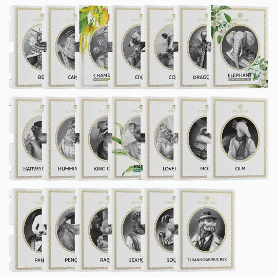 Zoologist Perfumes "Greatest Hits" Sample Set