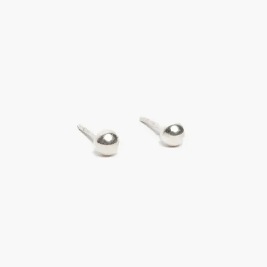 Tiny Ball Stud Earrings