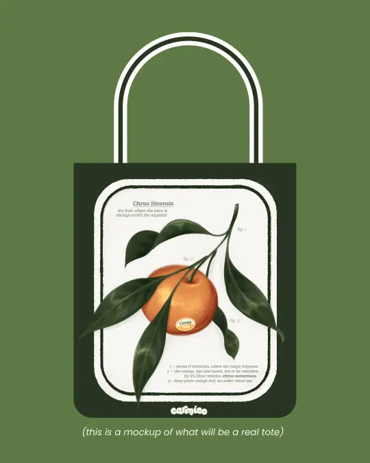 Vintage Orange Tote [Pre-Order Exclusive]