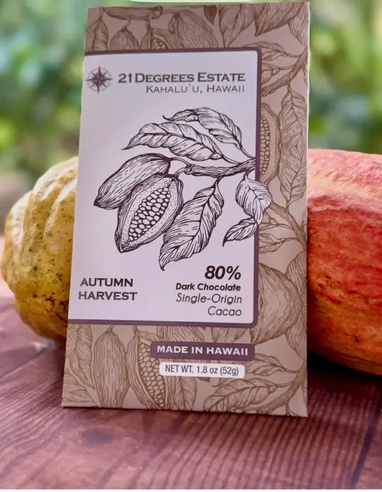 Seasonal Dark Bar-  2026 Autumn Harvest 80% Dark Chocolate Bar