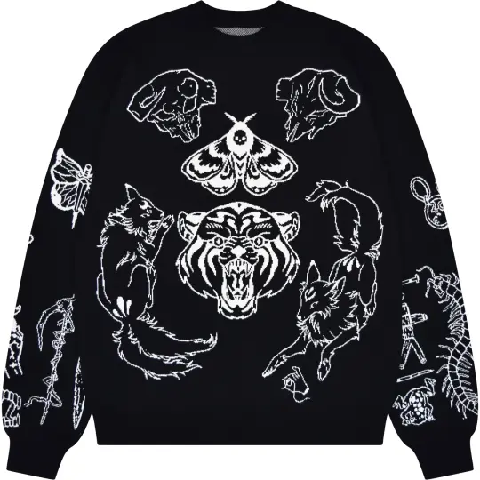 Tattoo Knit Sweater