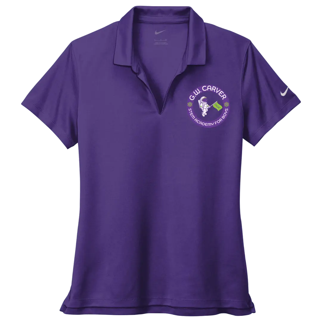 GWC STEM Academy Embroidered NKDC1991 Adult Ladies Nike S/S Polo