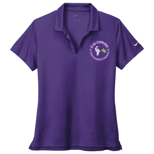 GWC STEM Academy Embroidered NKDC1991 Adult Ladies Nike S/S Polo