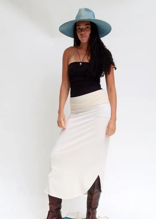 Bloom Pencil Long Skirt